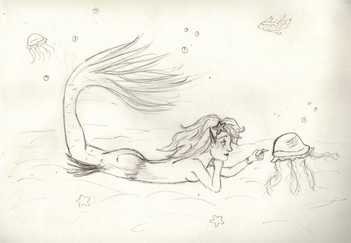 Mermaid of the deep by Mary Katherine